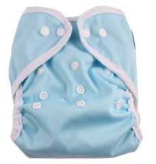 Waterproof one-size diaper cover
