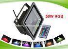 Outdoor RF Colorful Led Projector Light , 50watt RGB Led Floodlight Decoration Lighting