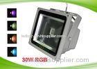 High Power 30w Led Flood Light Lumens 5400LM , RGB LED Garden Lights AC85 - 265V