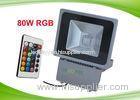 Color Changing Outdoor Led Flood Light with Remote Controller for Square , Park , Factory