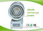 2700Lm AC100 - 240V Hanging White / Black LED Spotlight Track Lighting 2700 - 7000K