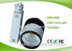 High Power 30W Epistar COB 80Ra Linear LED Track Spot Light for Musuem / Shop / Retail
