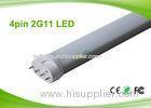 Retrofit SMD2835 Epistar 4 Pin 8W 2g11 Led Tube / Bulb 227mm for Commercial Lighting