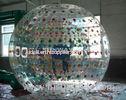 CE Fluorescent inflatable water parks for Chidren , Human Inflatable Bubble Ball