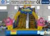 Spongebob Kids Inflatable Slides , Cartoon Colorful Inflatable Bouncer