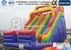 Hot Double Lane Slip Kids Inflatable Slides Inflatable Slide Bouncy Slide For Kids