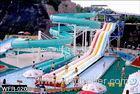 Amusement Park Kids and Adults Fiberglass Water Slides For 5 Riders
