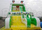 0.55MM PVC Huge Tiger Kids Inflatable Slides For Playground With Durable Vinyl