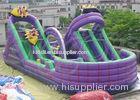 Roller Coaster Kids Inflatable Slides Commercial Inflatable Four Slides