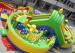 Fun Kidwise Inflatable Fun City Vinyl Fire-Resistant , EN14960 EN71 Inflatable Rental