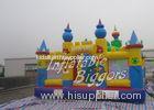 Blue Commercial Inflatable Fun City PVC For Kindergarten Playground Inflatables
