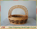 Convenient cheap flower wicker woven willow craft basket