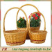 Eco-friendly pure handmade willow basket wicker with Certification