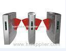 304 Stainless Steel Security Automatic Turnstiles For Subway Station Flap Gate