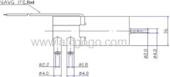 3 way 2 position plastic micro valve for small pneumatic pump