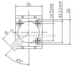 3 way 2 position plastic micro valve for small pneumatic pump