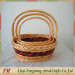 Easter gift willow natural cheap convenient handmade small Wicker basket