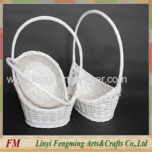 cheap wicker picnic baskets with handles