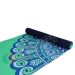 Non slip full color printed natural rubber yoga mat/ durable yoga mat