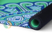 Non slip full color printed natural rubber yoga mat/ durable yoga mat