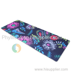colorful yoga mat natural rubber material/online buy yoga mat China