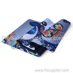 custom print eco-friendly rubber yoga mat/folding yoga mat