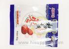 Clear Colorful Flexible Packaging Bag , simple Back seal Bag for jujube