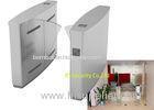 Intelligent Subway Flap Barrier Gate RS 485 Normal Open And Closed