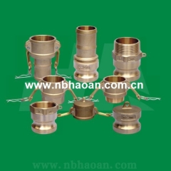 camlock coupling (cam and groove coupling)