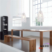 Modern Indoor Decoration resin pendant lights Coral Design Hanging E27 LED Bulb MS-P1010