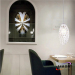 Coffee Shop resin pendant lights indoor decorative E27 hanging lamp LED optional source