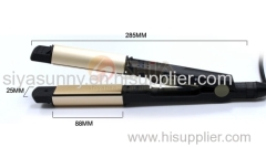 fashion titanium newest design hair straightener flat iron in world market