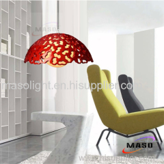 Red and White Pinhole Indoor Decoration Resin pendant lights Peanut Print MS P1017