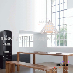 Red and White Indoor Decoration Resin pendant lights Contemporary Stype Lamp MS P1018