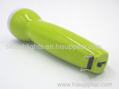 Plastic 1W Rechargeable Handle Flashlight