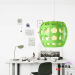 Indoor Green Apple Resin Shape Pendant Lamp For Bar Dining Room Decoration LED Light