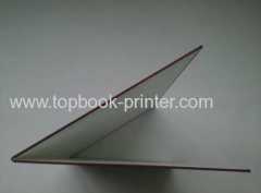 Fabric texture paper cover hardbound Christian church certificate printing factory
