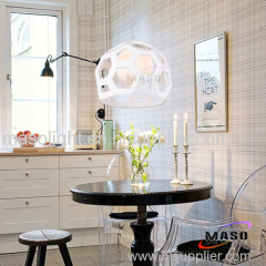 Creative Football Type Indoor Resin Pendant Lamp Environment Friendly Energy Save Source