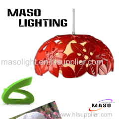 Maso Lighting Indoor Resin Material Cover Snow Shade Pendant Lamp LED Optional Source