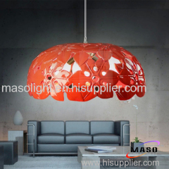 Maso Lighting Indoor Resin Material Cover Snow Shade Pendant Lamp LED Optional Source