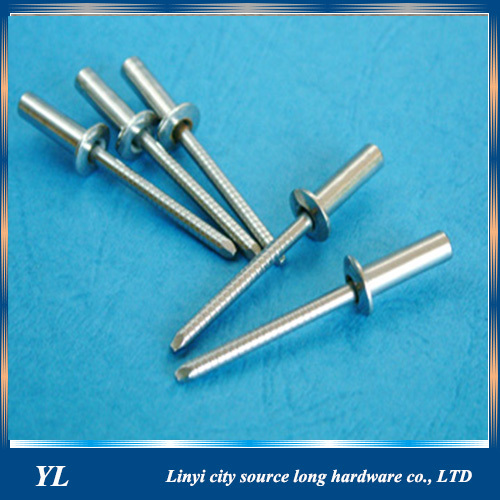 Close end blind rivets made by aluminium