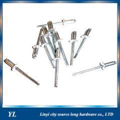 Close end blind rivets made by aluminium