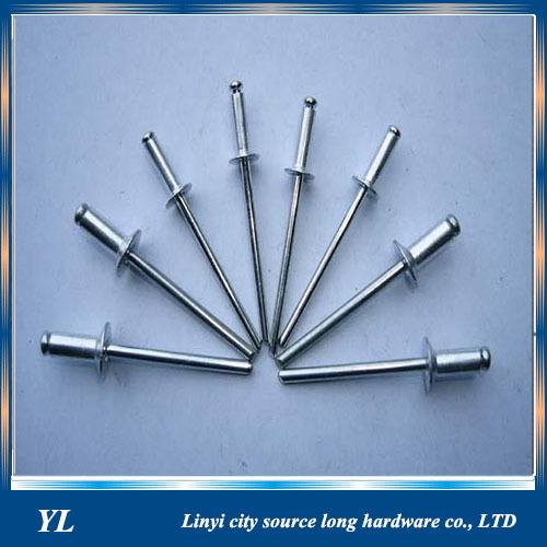 Good quality length 1.2  aluminum blind rivets with Dome head