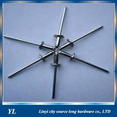 Alibaba supply aluminium steel blind rivet round head aluminium rivet