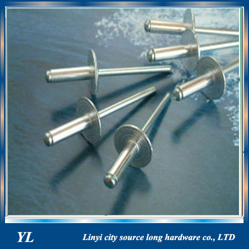 Fastener offering peel aluminium blind rivet