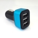 5V 4.1A three USB car charger for mobile phone