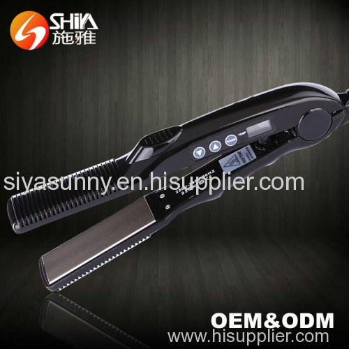100% Solid Ceramic Hair Straightener Manufacturer PTC heater fast heat up flat irons hair salon equipment