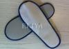 White Non-Woven Disposable Hotel Open Toe Slippers , Spa Slippers Wholesale