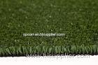 Durable Soft Fibrillated Soccer Artificial Grass , Backing System PU