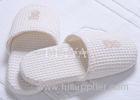 EVA sole or Anti-slip sole Disposable Hotel Slippers for 5 Star Hotels / Hospital / House
